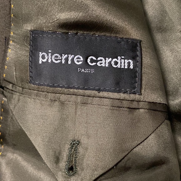 Pierre Cardin Olive Sport Jacket (40R) - Picture 6 of 8